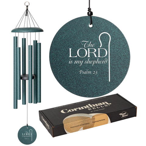 The Lord is My Shepherd Psalm 23 Wind Chime, 27-inch