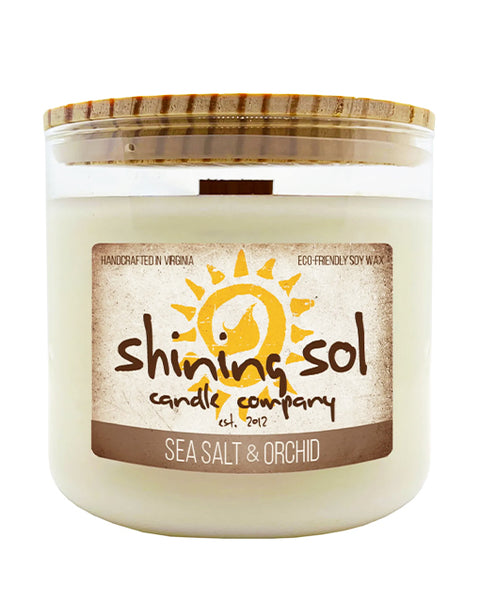 Shining Sol Sea Salt & Orchid Candle