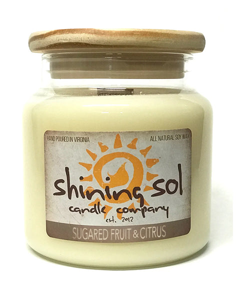 Shining Sol Sugared Fruit & Citrus Candle