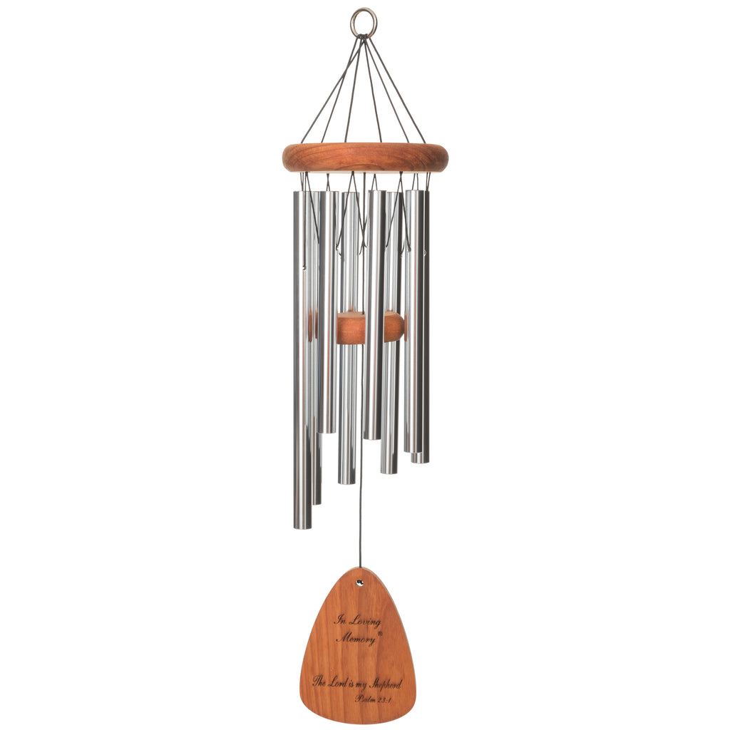 In Loving Memory® by Wind River Silver 24-inch Windchime
