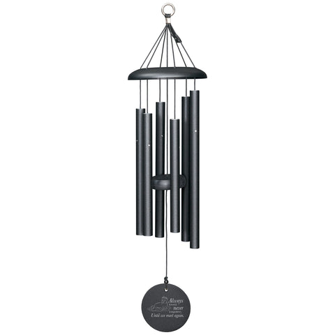 Always Loved Angel Cat 27" wind chime