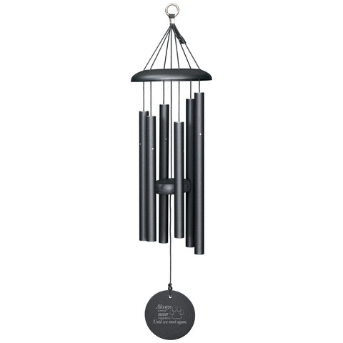 Always Loved Pawprint 27" wind chime