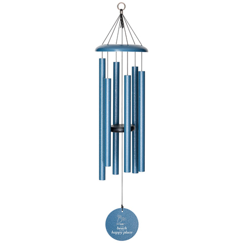 The Beach is My Happy Place 36" Wind Chime - wholesale - Wind River