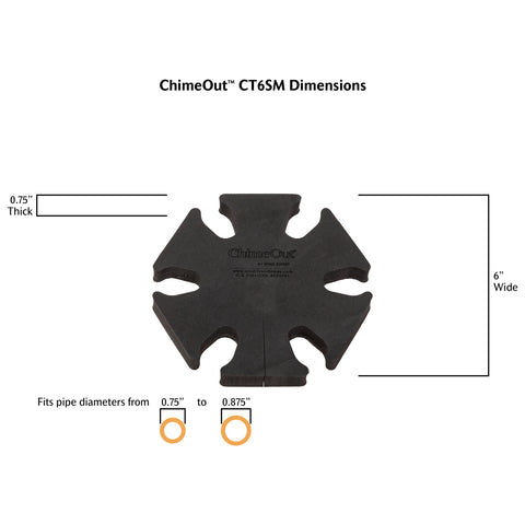 ChimeOut Wind Chime Silencer, Small