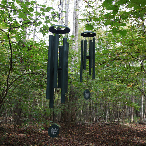 Earth Element Wind Chime Duet (set of 2 wind chimes)