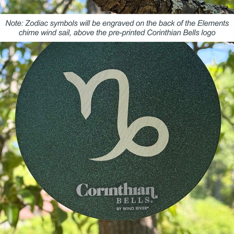 Corinthian Bells® Zodiac Earth Element 65-Inch Wind Chime