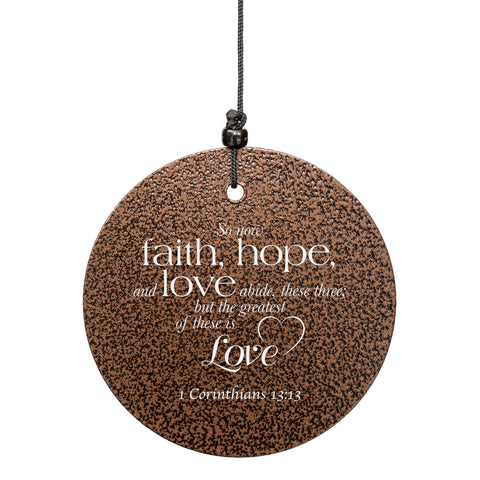 Faith, Hope & Love 27-inch Wind Chime - Wholesale
