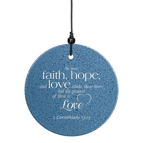 Faith, Hope & Love 27-inch Wind Chime