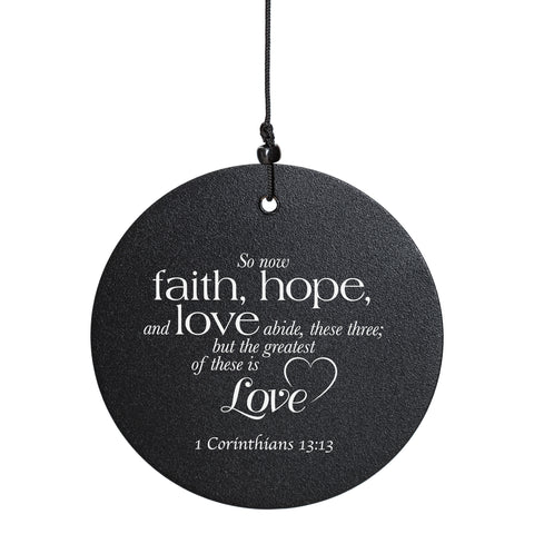 Faith, Hope & Love 36-inch Wind Chime