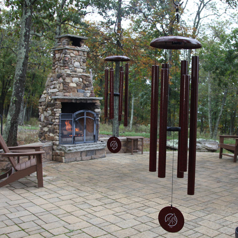 Fire Element Wind Chime Duet (set of 2 wind chimes)