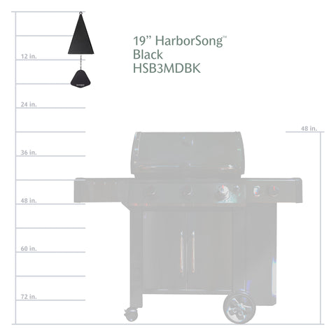 HarborSong 19-inch Steel Wind Chime
