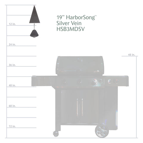HarborSong 19-inch Steel Wind Chime