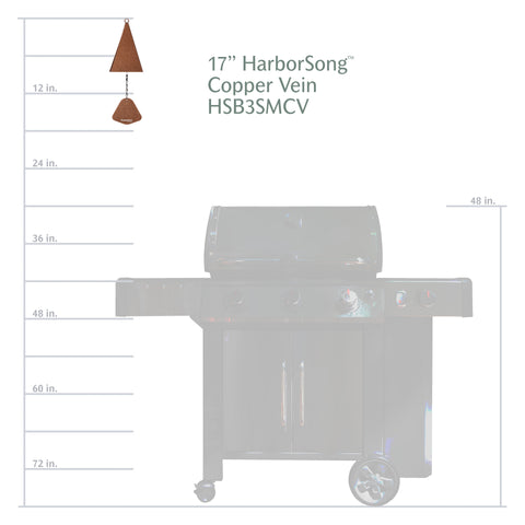HarborSong 17-inch Steel Wind Chime