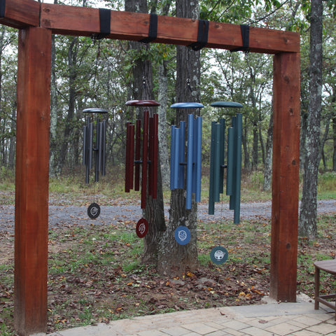 Wind River Chimes Elements Large Quartet (Set of 4 Wind Chimes)