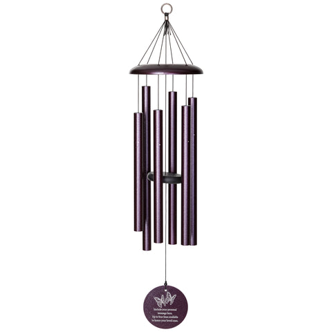 Loss of Multiples Memorial Chime, 36 inch Purple