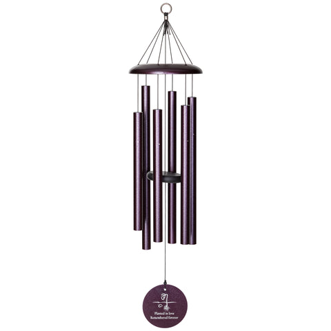 Loss of Multiples Memorial Chime, 36 inch Purple