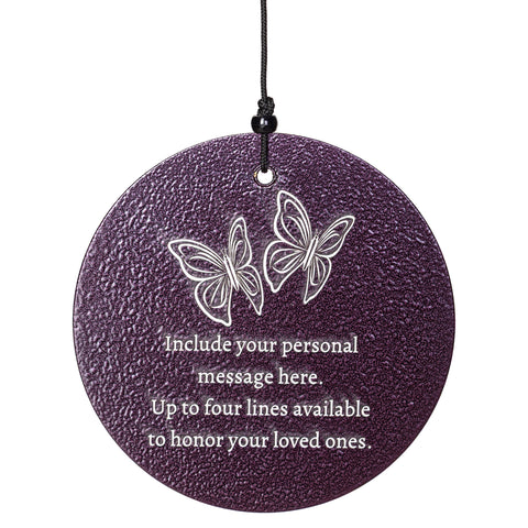 Loss of Multiples Memorial Chime, 36 inch Purple