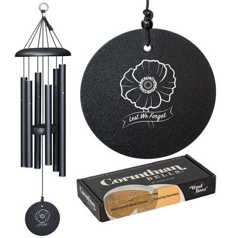 Remembrance Day Wind Chime, 27-inch