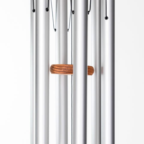 Arias® by Wind River 34-inch Windchime in Satin Silver