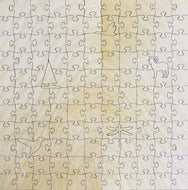 Zen Puzzles Wooden Jigsaw Puzzle - Mountain Lake