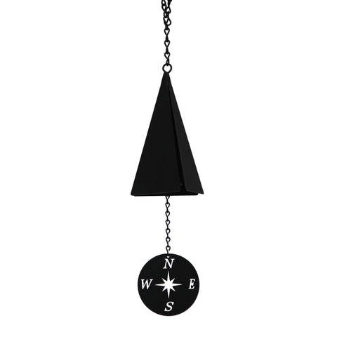 North Country Wind Bells® Portsmouth Harbor Bell w/ Compass Rose Windcatcher
