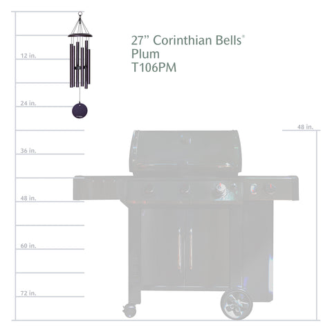Loss of Multiples Memorial Chime, 27 inch Purple