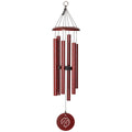 New Wind River Fire Element chimes in a fiery red color, available in small and large sizes, with passionate tones for vibrant warmth. 