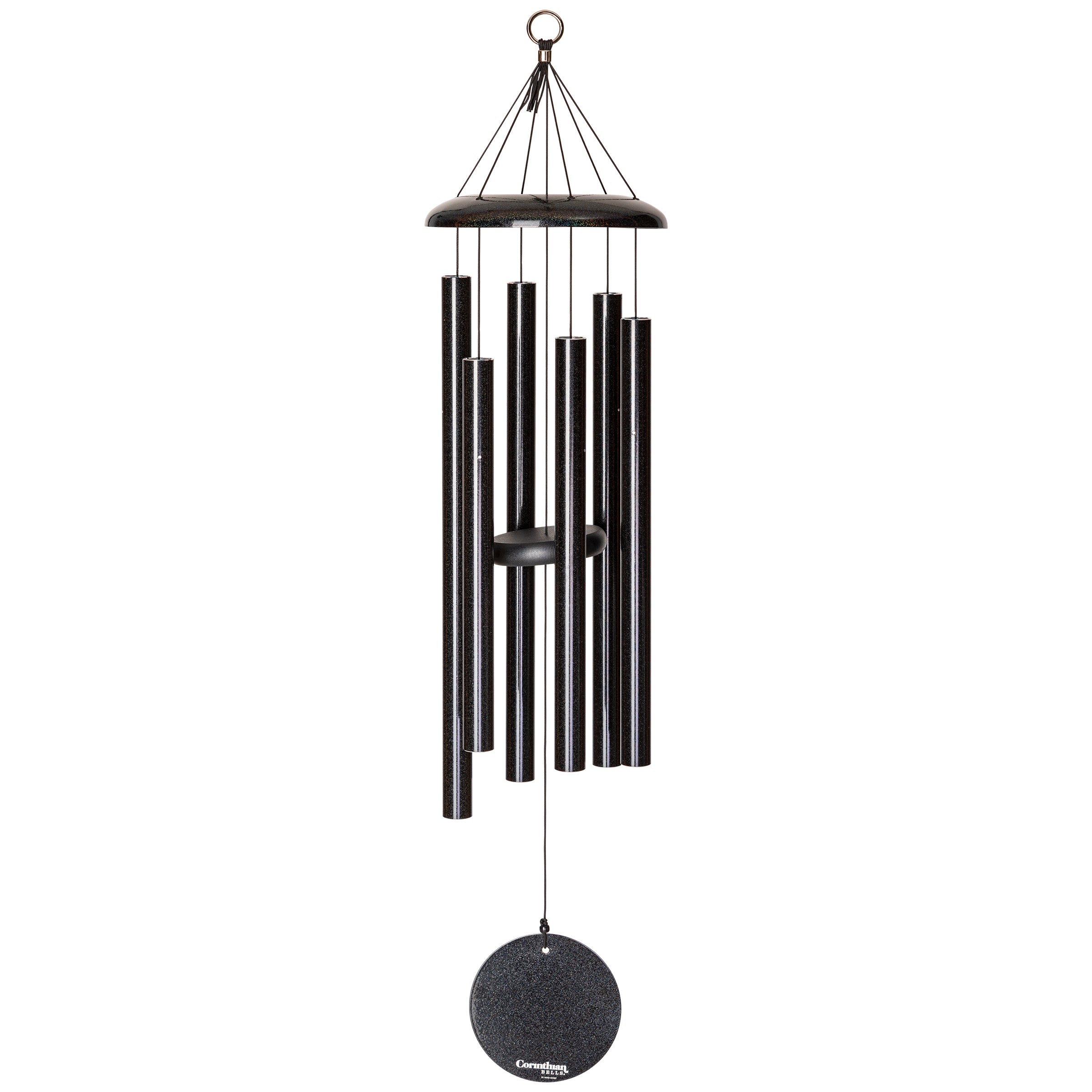 Corinthian Bells 36-inch Wind Chime - Limited Edition Black Spectrum