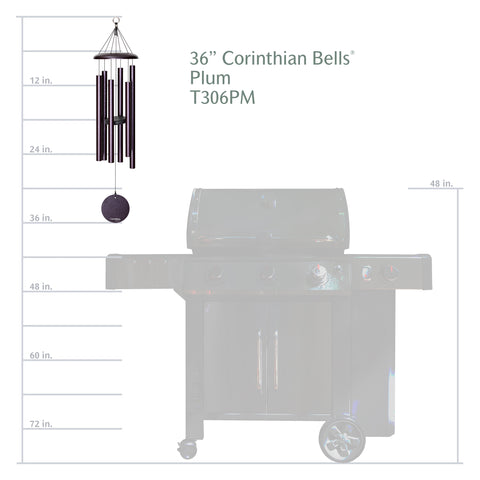 Loss of Multiples Memorial Chime, 36 inch Purple
