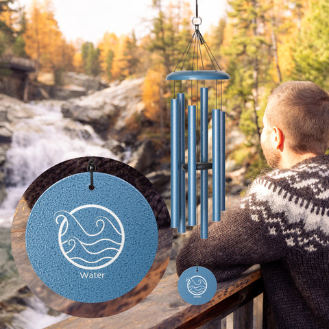 Corinthian Bells® Water Element 36-Inch Wind Chime