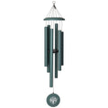 New Wind River Earth Element chimes in an earthy green color, available in small and large sizes, with grounding tones for relaxation.