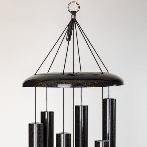 Corinthian Bells® 50-inch Wind Chime – Limited Edition Black Spectrum