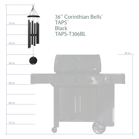 Corinthian Bells® Taps™ 36-Inch Wind Chime