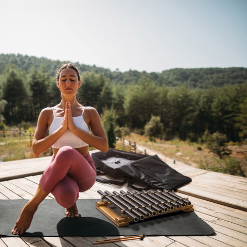 Still Waters Ten-Tube Table Chime, C/F Pentatonic