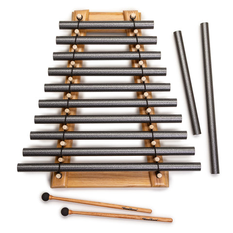 Still Waters Ten-Tube Table Chime, C/F Pentatonic with Carrying Case