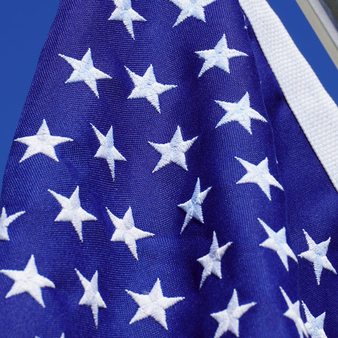 Embroidered Stars American Flag
