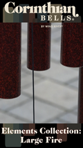 Corinthian Bells Elements wind chime large fire item video