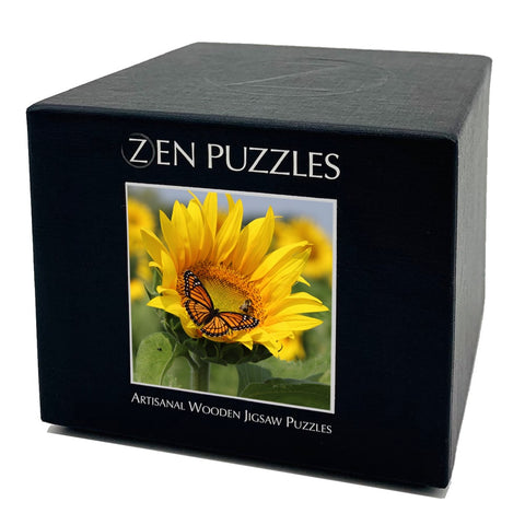Zen Puzzles Wooden Jigsaw Puzzle - Sunflower – Wind River