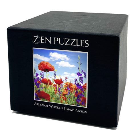 Zen Puzzles Wooden Jigsaw Puzzle - Wildflowers – Wind River