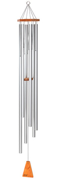 Arias® 58-inch Windchime in Satin Silver - Wholesale - Wind River
