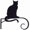 North Country Wind Bells® Sitting Cat Short Scroll Bracket Hanger - Wind River