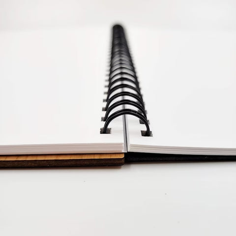 Bumble & Birch Zen Spirals Wood Journal