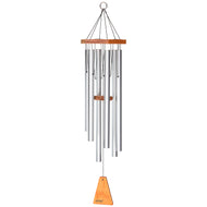 Arias® 34-inch Windchime in Satin Silver - Wholesale - Wind River