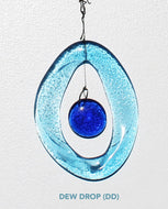 Bottle Benders Single Dragonfly Glass Chime - Wind River