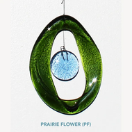 Bottle Benders Single Butterfly Glass Chime - Wind River