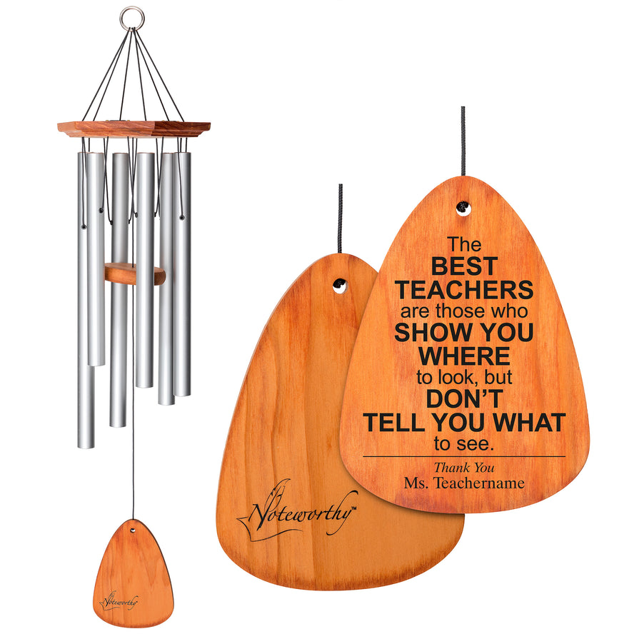 Noteworthy™ Windchime - The Best Teachers - Wind River