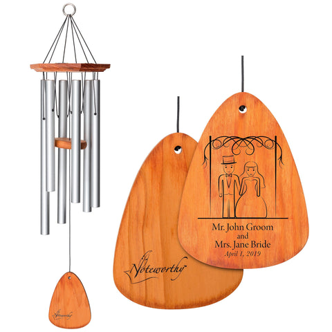 Noteworthy™ Windchime - Couple in Arbor - Wind River