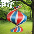 Maple Landmark Red, White, & Blue Windspinner