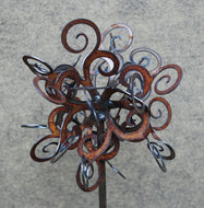 Winfield Designs Swirl Puff Metal Art - Wind River